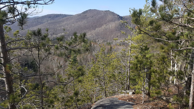 Vue à partir du sommet du mont de la Pinede