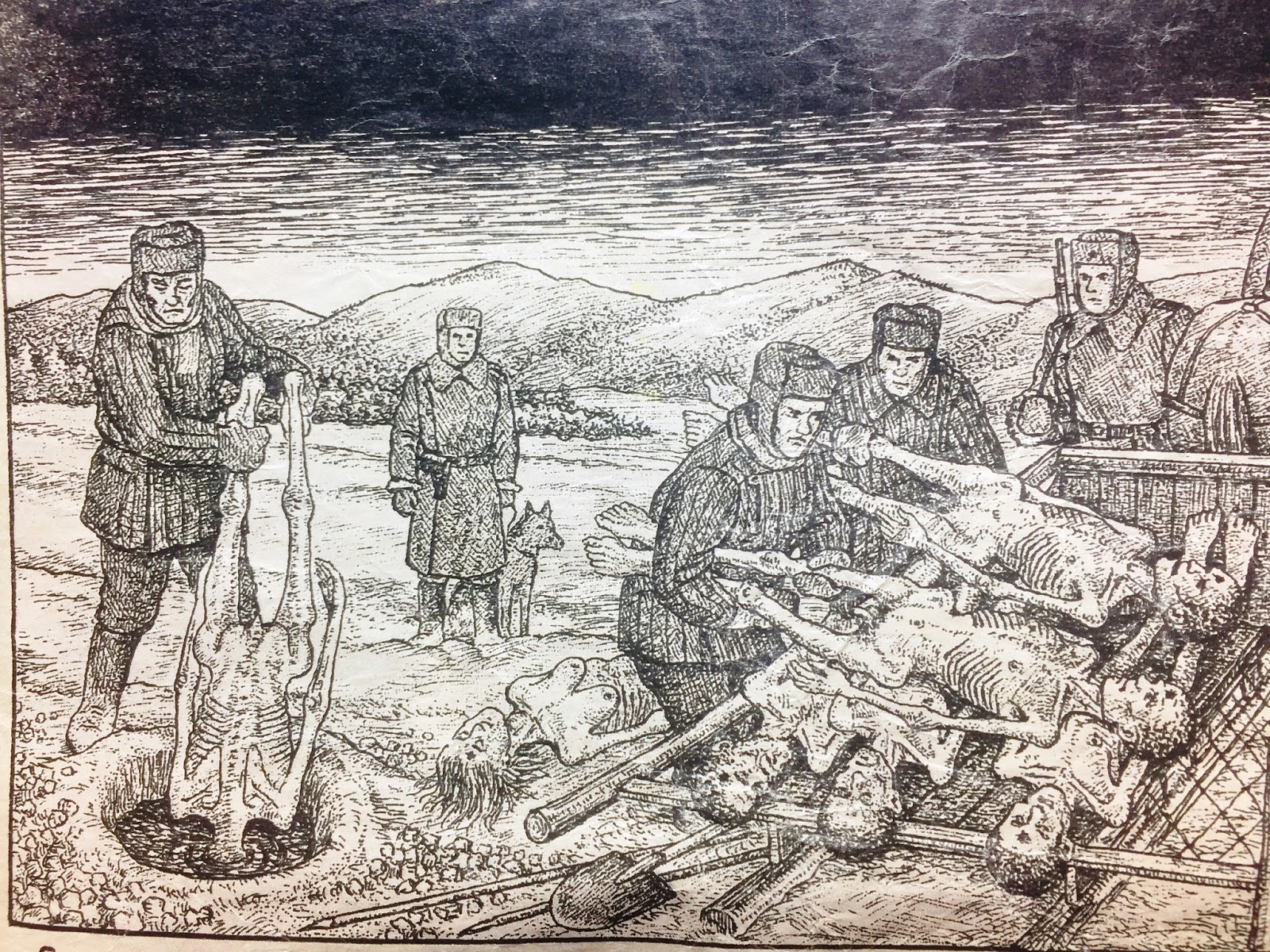 Images Of Drawings From The Gulag