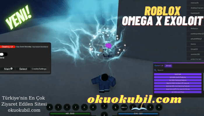 Roblox Omega X Best Son Sürüm Level 7 Exploit Script Hile Programı