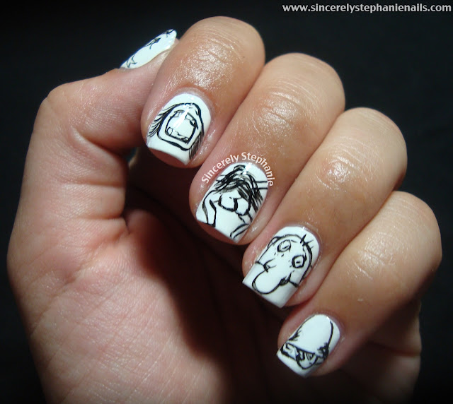 shel silverstein nail art