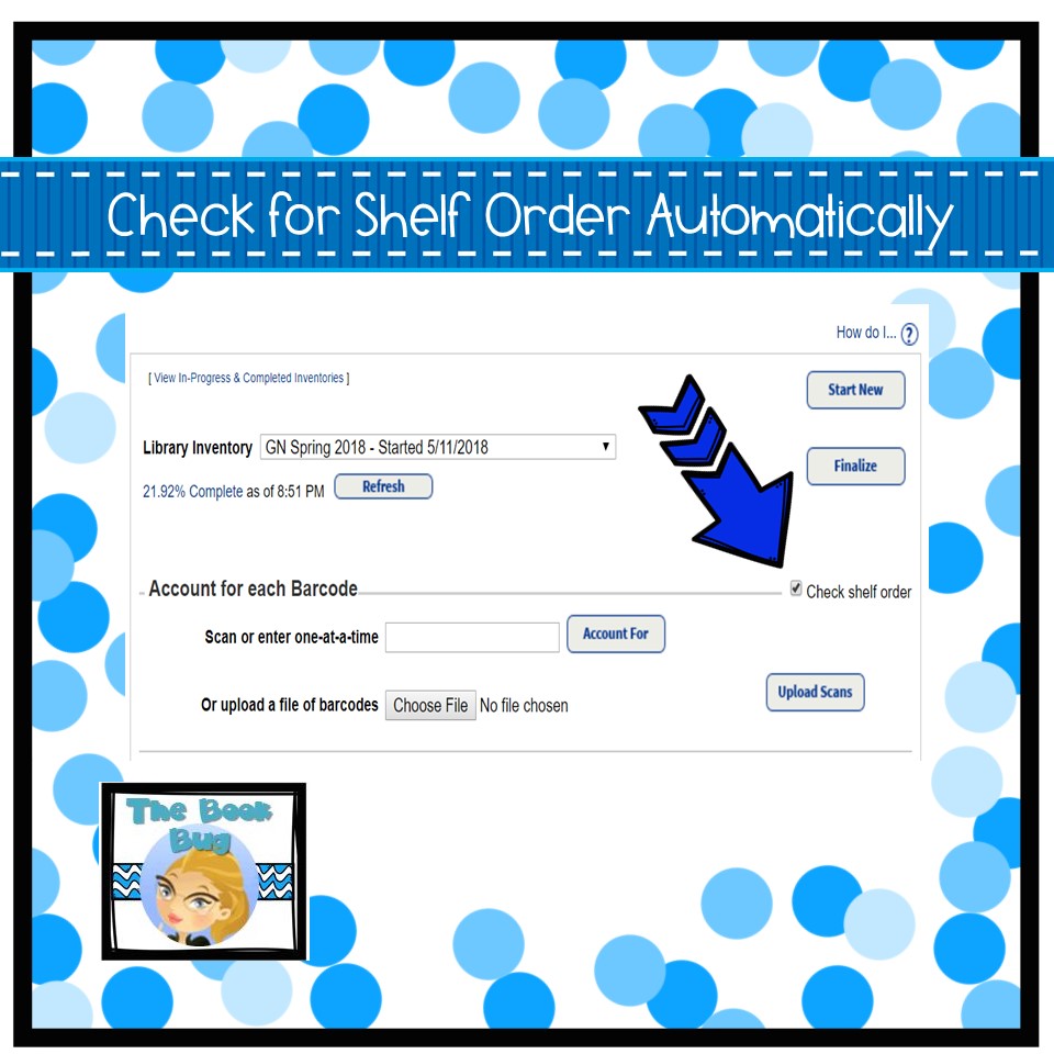 The Book Bug: 10 Tips for End of Year Inventory