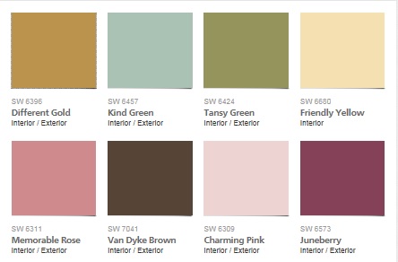 Outdoor Furniture And Color Design For Summer 2016 Each Year The Paint Brands Release Their Annual Color Mi Mas Amor Por Favor Scheme By Sherwin Williams Is A Great One For Exterior