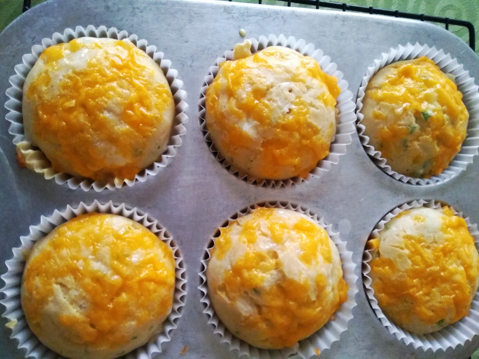 Passion Kneaded Beer and Cheese Muffins MuffinMonday