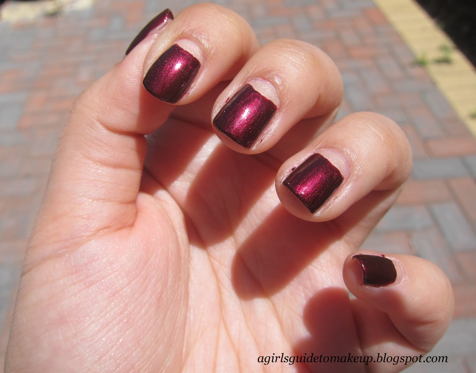 A Girl s Guide To Makeup Two Tone Manicure Inspired By Bachelorette The Movie