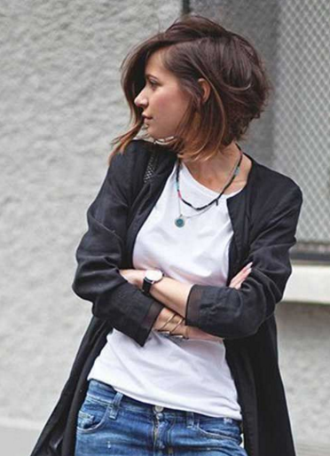 Model rambut pendek bob serahang Model rambut pendek bob serahang