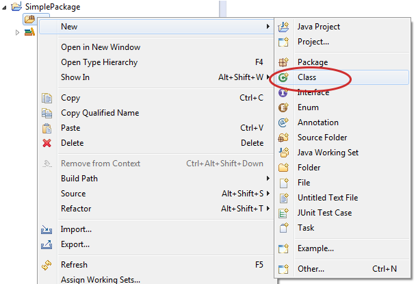 How to Create Java Packages in Eclipse IDE - BigKnol
