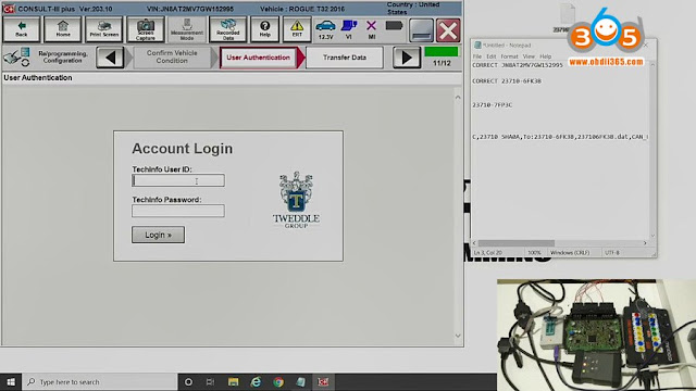 nissan-pcm-programming-on-نیمکت -18