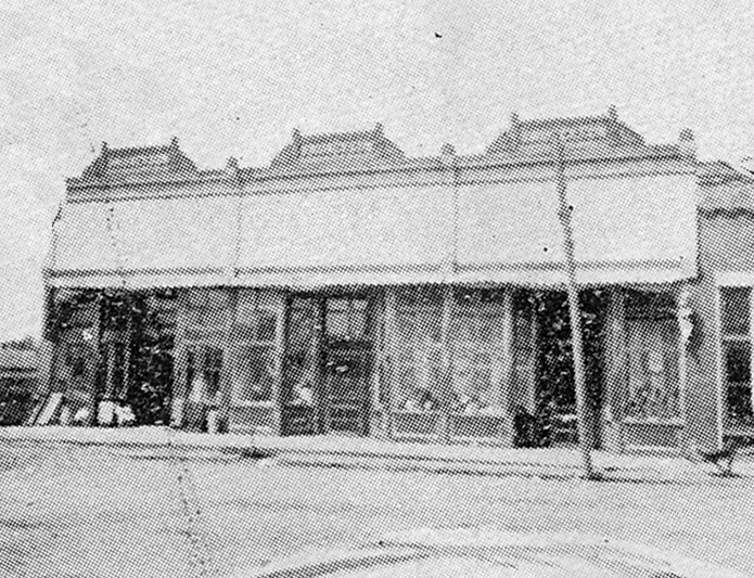 IMAGES OF OUR PAST THE JACKSON STORES SOUTH JEFFERSON ST., DUBLIN, GA. SOON TO BE THE