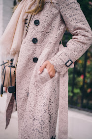 Fashion Inspiration: Pink Lace Trench by Burberry | Gal Meets Glam