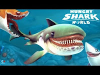 Download game Hungry Shark World MOD APK+DATA Unlimited Money 1.0.4