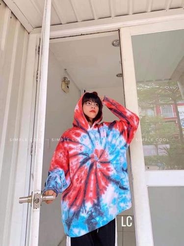 Áo hoodie loang lốc xoáy siêu siêu hott