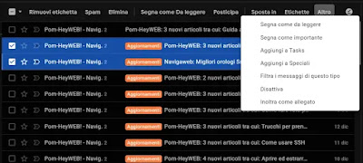 inviare mail come allegati inoltro email Gmail