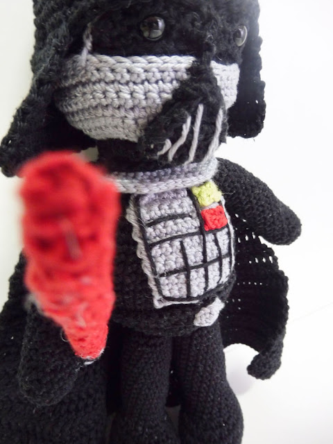 Darth Vader amigurumi, Darth Vader crochet, Darth Vader crochet pattern, Darth Vader free crochet pattern, Star Wars amigurumi, Star Wars crochet, Star Wars crochet pattern, Star Wars free crochet pattern, Darth Vader crochet toy, Star Wars crochet toy, Darth Vader amigurumi doll, Star Wars amigurumi doll