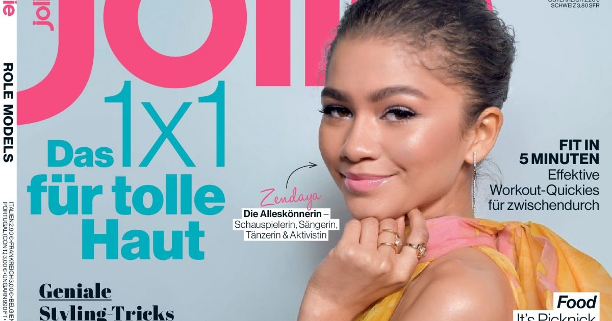 Zendaya Clicked for Jolie Magazine -June 2019