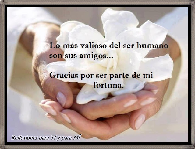Reflexiones para TI y para MÍ: * Lo más valioso del ser humano son sus ...
