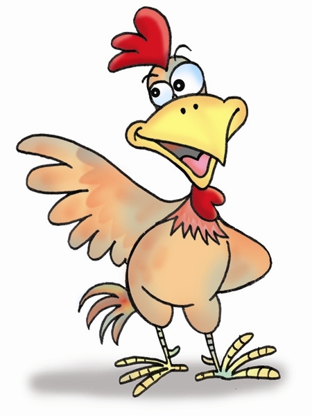 free clipart of cartoon chickens - photo #47