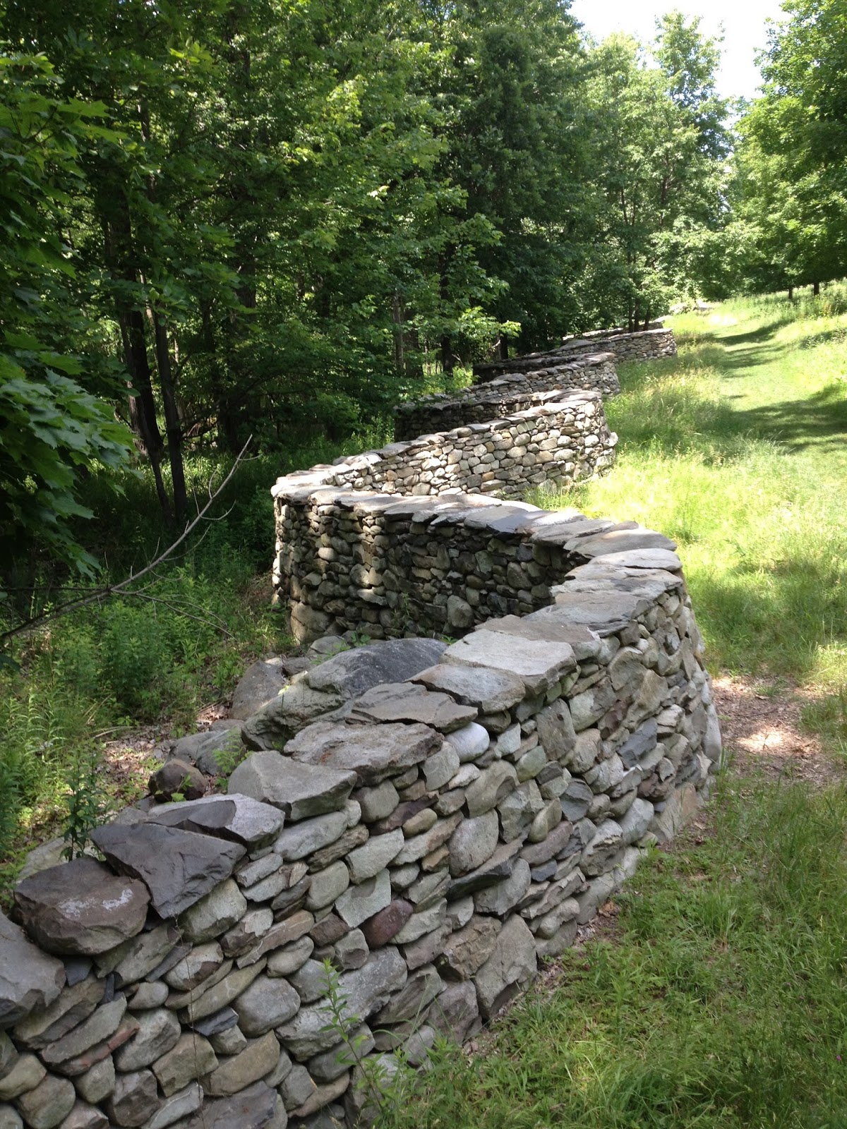 Always Be An Emerging Artist Andy Goldsworthy's "Storm King Wall"
