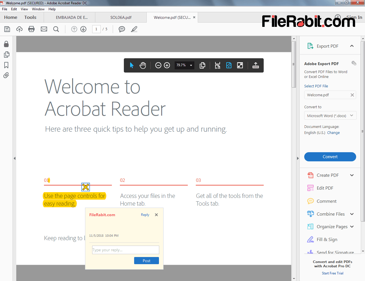 PDF Reader for Windows 2019 - Free Download for Windows 10 8.1 7 64/32 bit