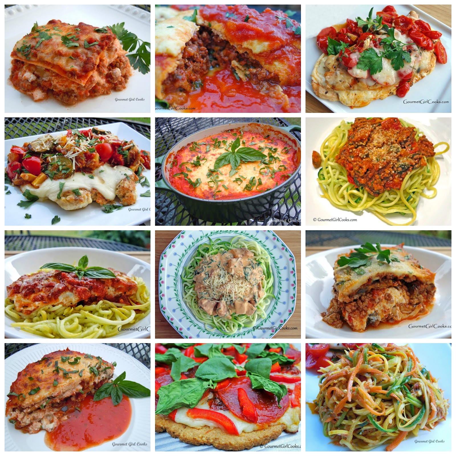 Gourmet Girl Cooks: 16 Low Carb Italian Recipes - A Collection of My ...