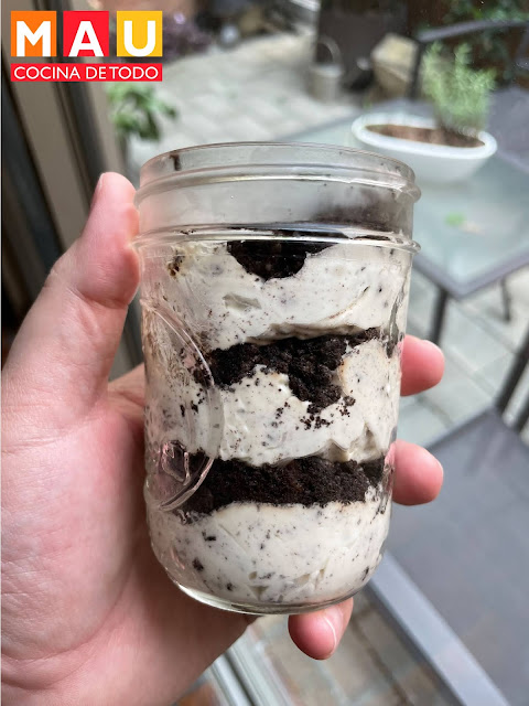 mau cocina de todo vasitos oreo cheesecake pay pie de queso sin horno