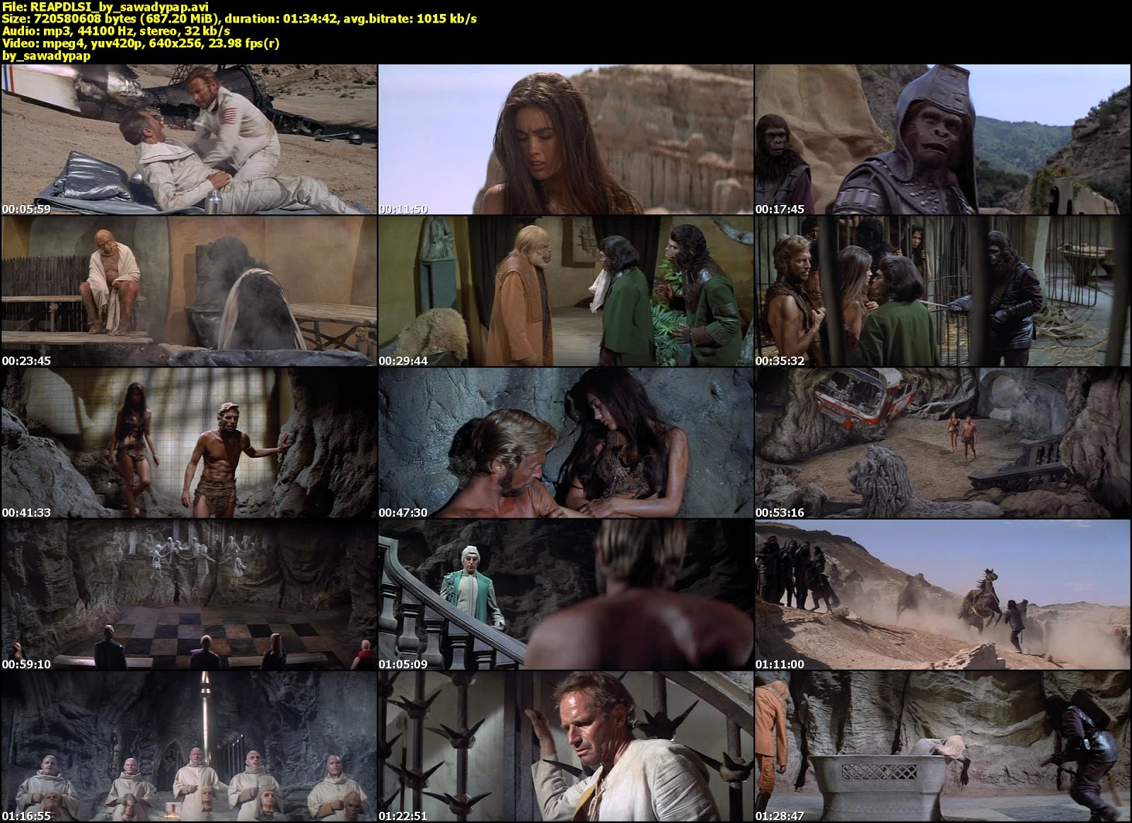 Saga Original-El Planeta de los Simios [DVDRip] [Subtitulada