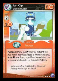 My Little Pony Fast Clip, Drill Instructor Canterlot Nights CCG Card