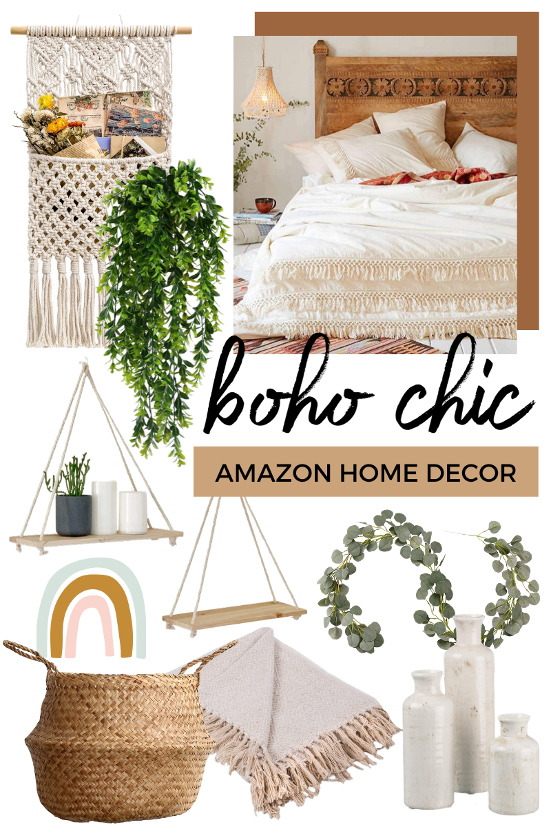 Boho Chic Home Decor from Amazon / Lucky Day