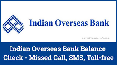 Indian Overseas Bank Balance Check