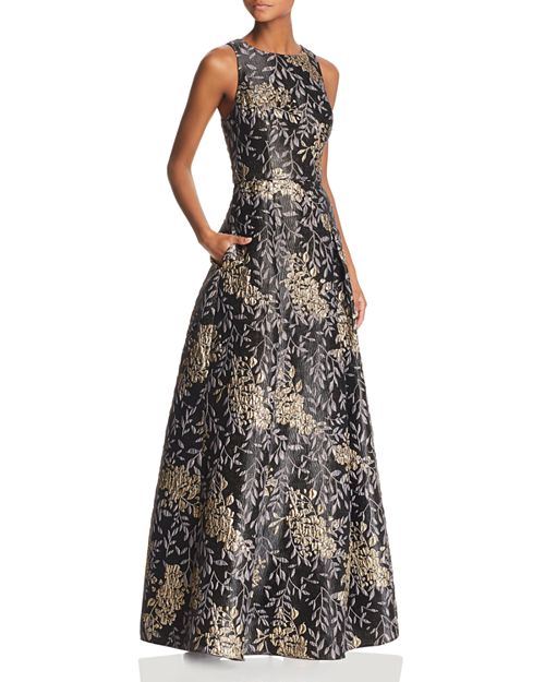 Floral Jacquard Ball Gown - 100% Exclusive