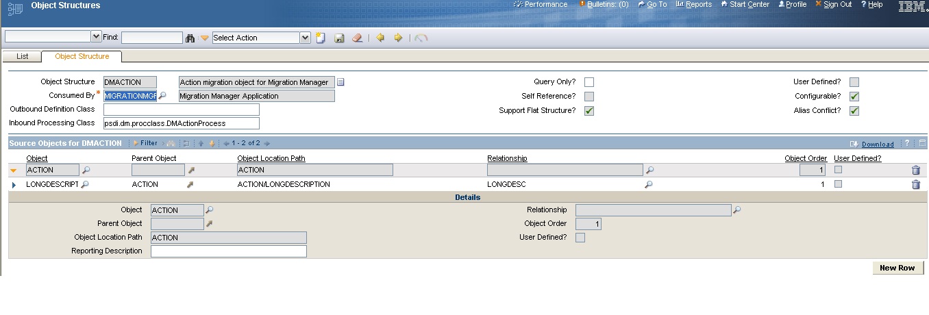 Maximo: Migration scenario: Migration of business process workflow data