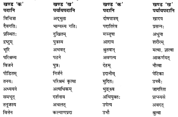 NCERT Solutions for Class 10 Sanskrit Shemushi Chapter 8 विचित्रः साक्षी