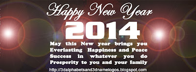 Happy New Year Facebook Cover Image