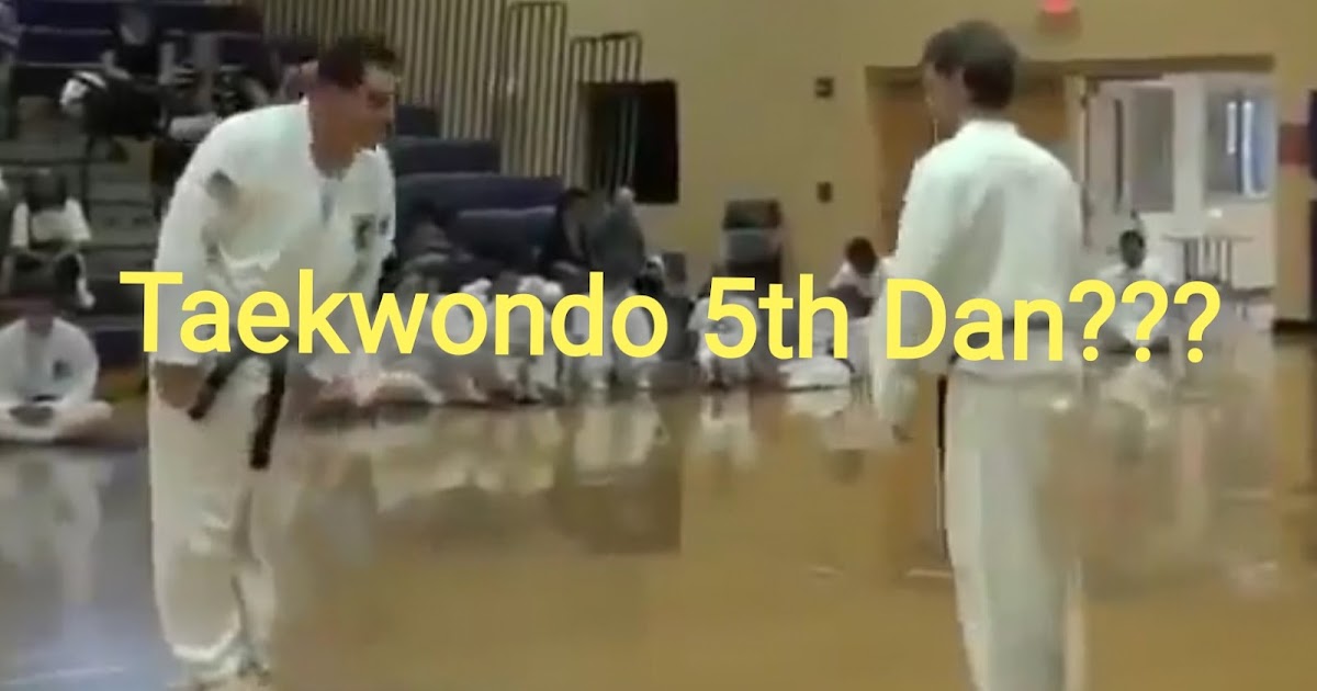 The worst Taekwondo 5th Dan test ever 🤦‍♂️ 세계 태권도 가족