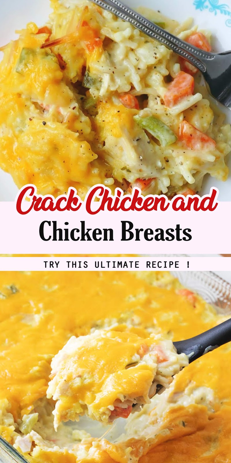 Crack Chicken and Rice Casserole Recipe