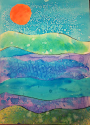 watercolor landscapes technique techniques salt class projects alcohol