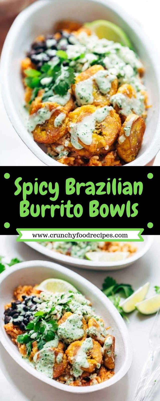 Spicy Brazilian Burrito Bowls Spicy Brazilian Burrito Bowls