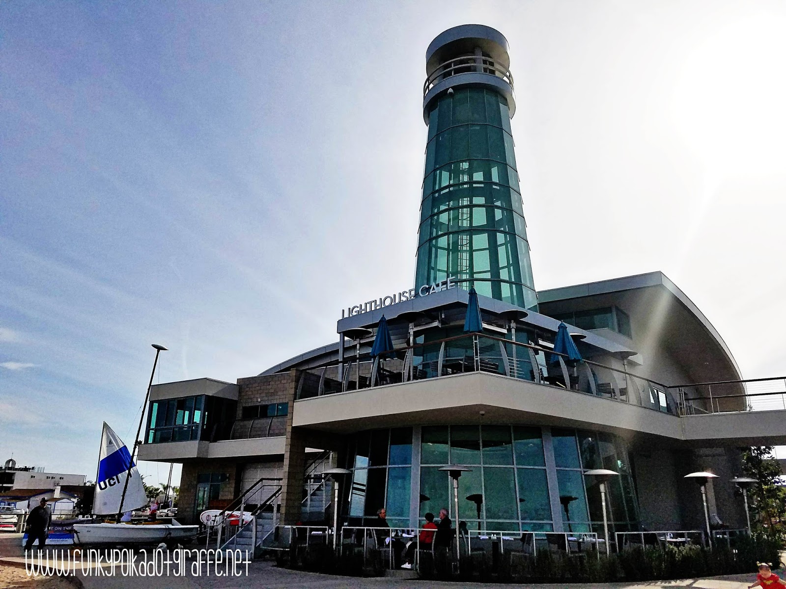 Funky Polkadot Giraffe Lighthouse Bayview Cafe Amazing Food and Views