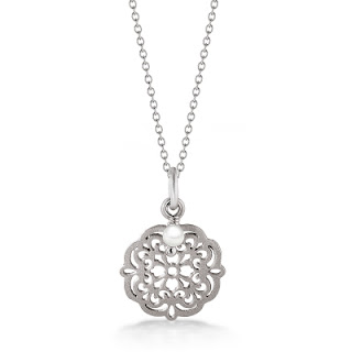 W.KRUK srebrny naszyjnik orientalny z perłą święta 2015 propozycje prezentów 