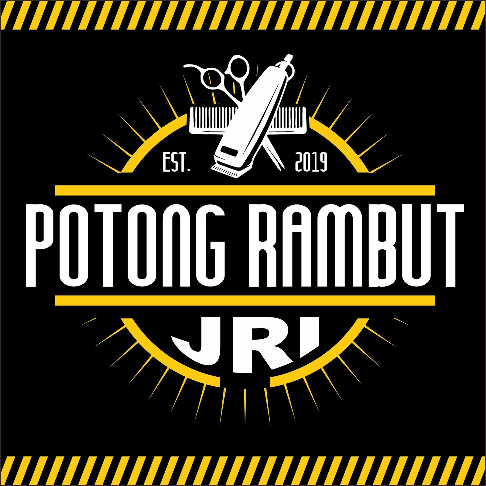 Spanduk Pangkas Rambut Asgar desain spanduk keren