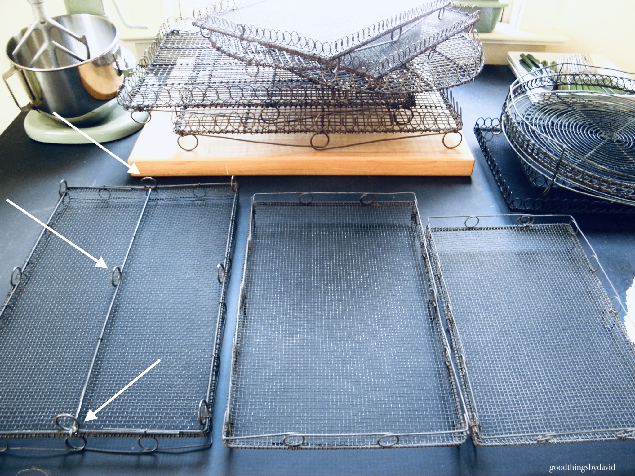 Collectible Wirework Cooling Racks