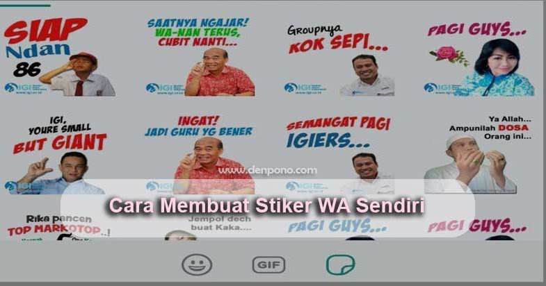 Stiker pojok ketiga klik tanda kanan