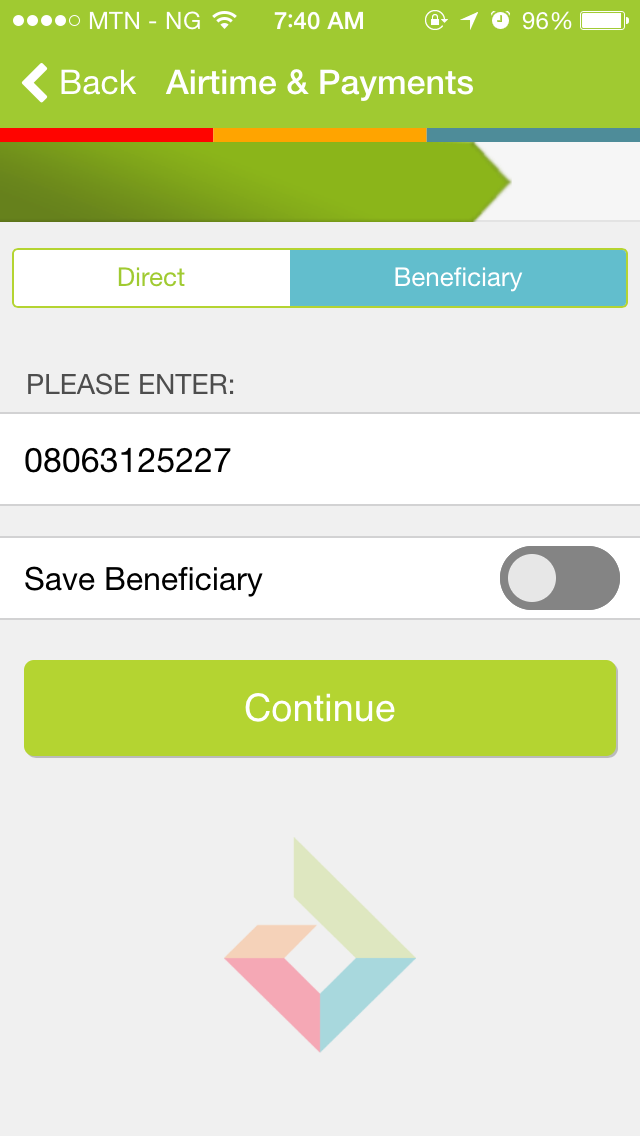 Recharging Your Phone via GTBank SMS & Phone App, FCMB Phone App and