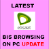 Latest update on Etisalat blackberry subscription browsing on PC and other devices