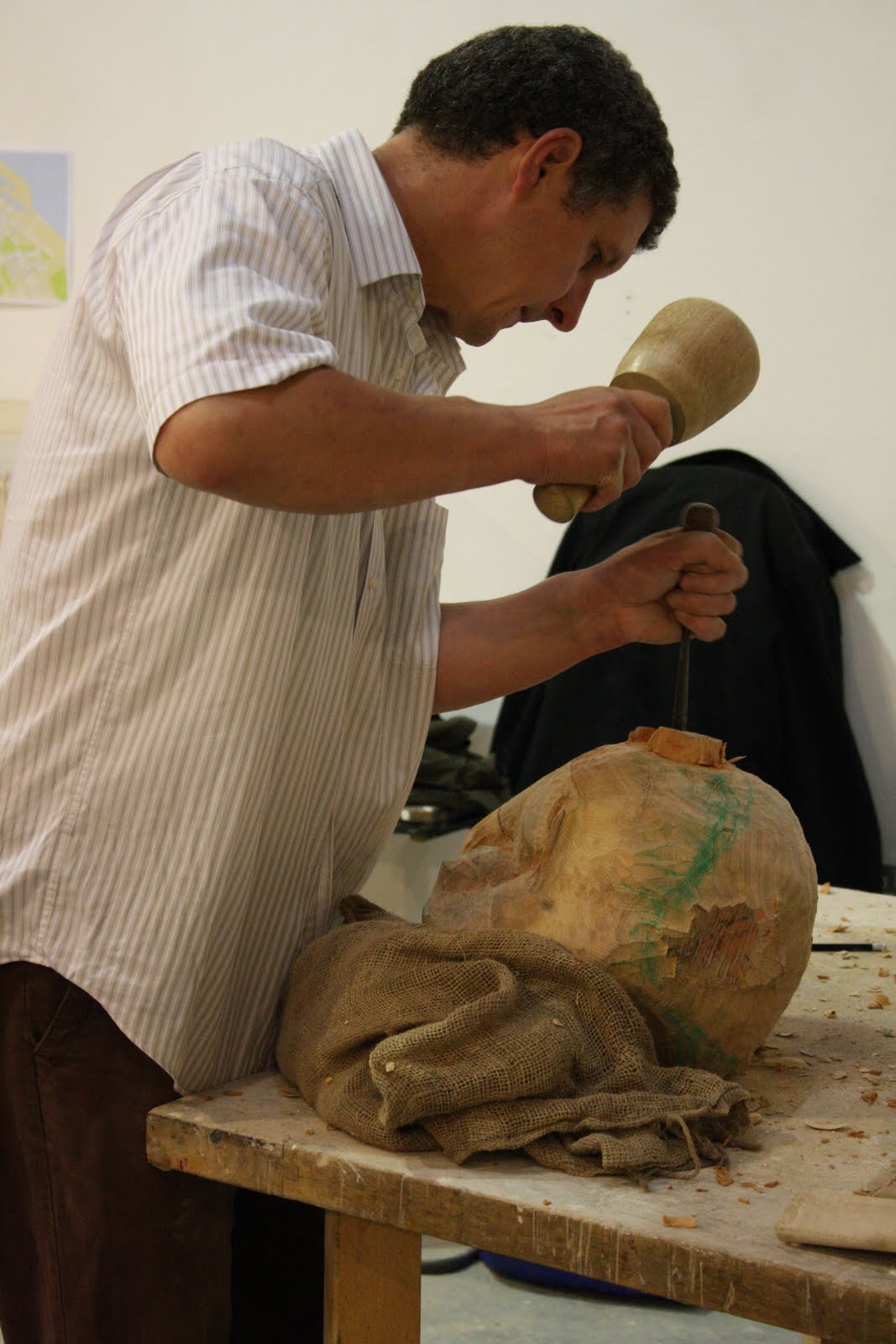 Edinburgh Sculpture Workshop Courses In Sculpture Wood Carving