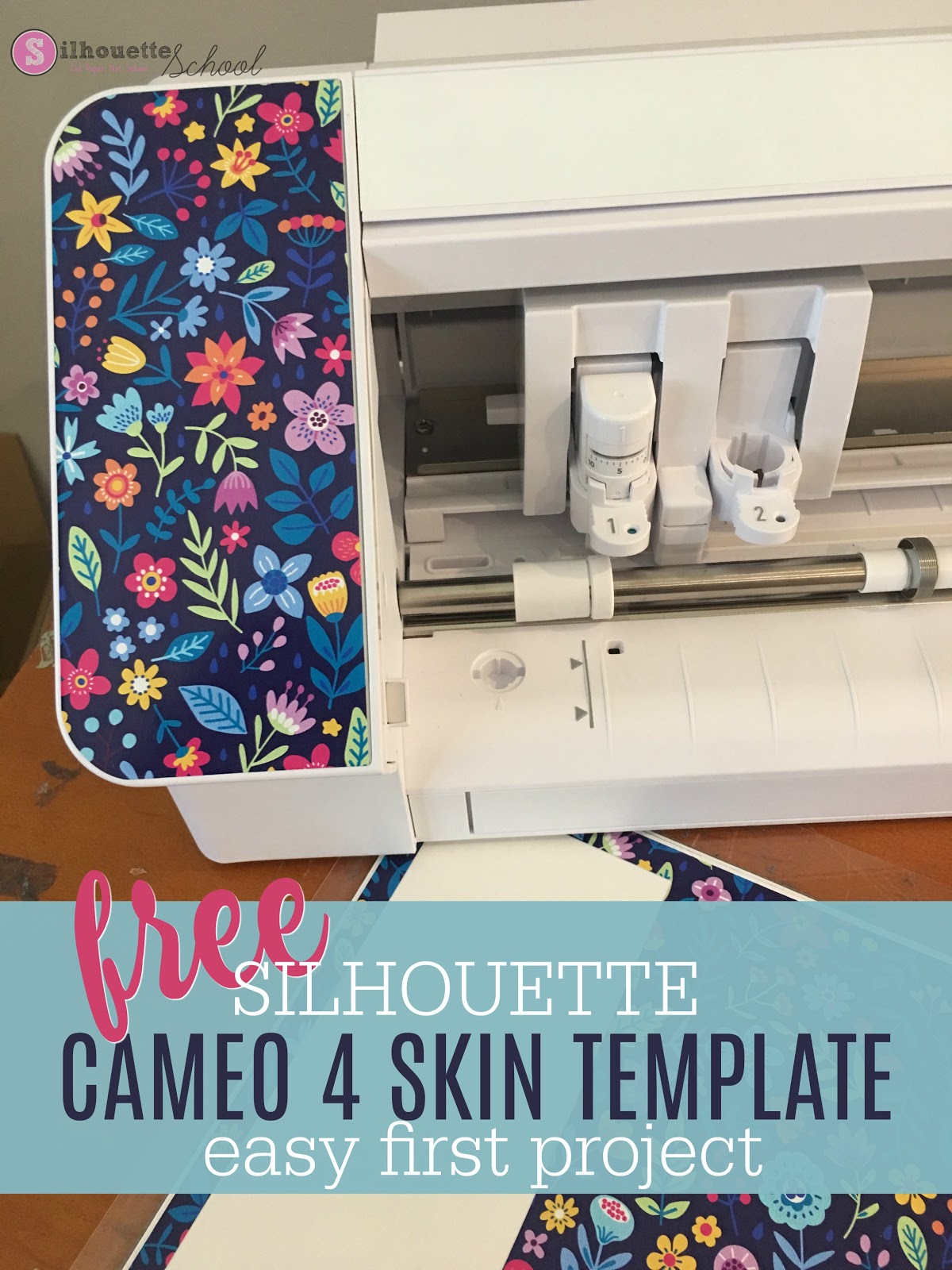 Download Free Silhouette Cameo 4 Skin Template Cut File And Easy First Project Silhouette School