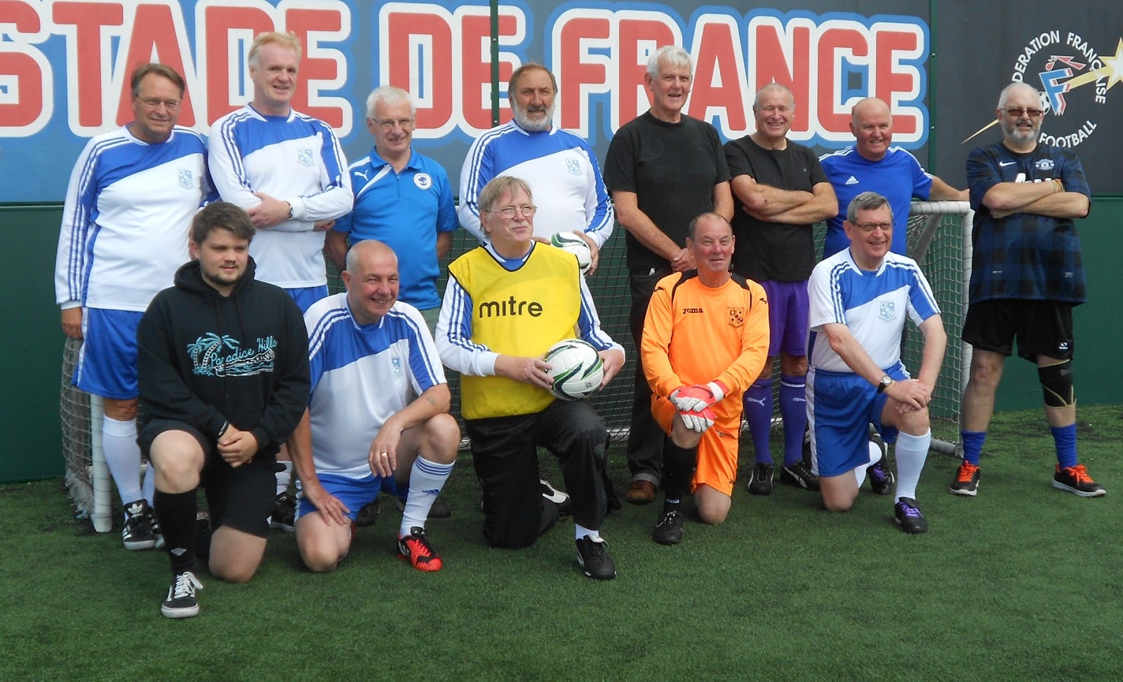 Soccerdome Wirral Walking Football Club July 2015