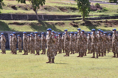 146 Prajurit TNI Satgas MONUSCO Dianugerahi Penghargaan Satya Lencana Canti Darma dan Veteran