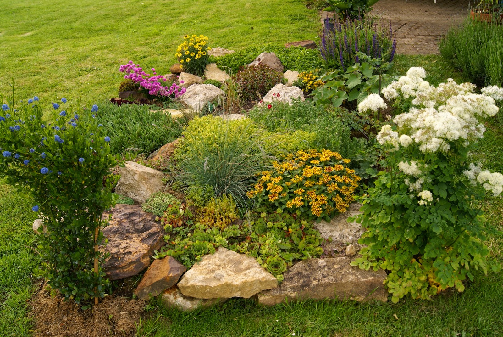 Le JarDin d'aLeCs: Ma petite rocaille