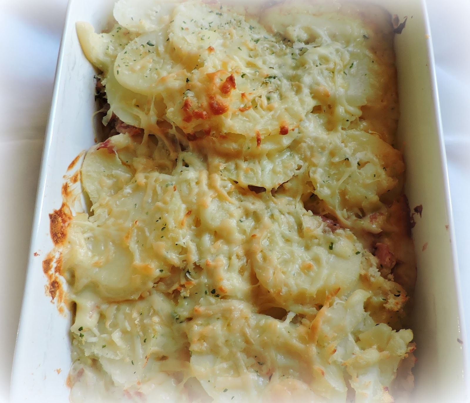 The English Kitchen Ham, Leek & Potato Gratin