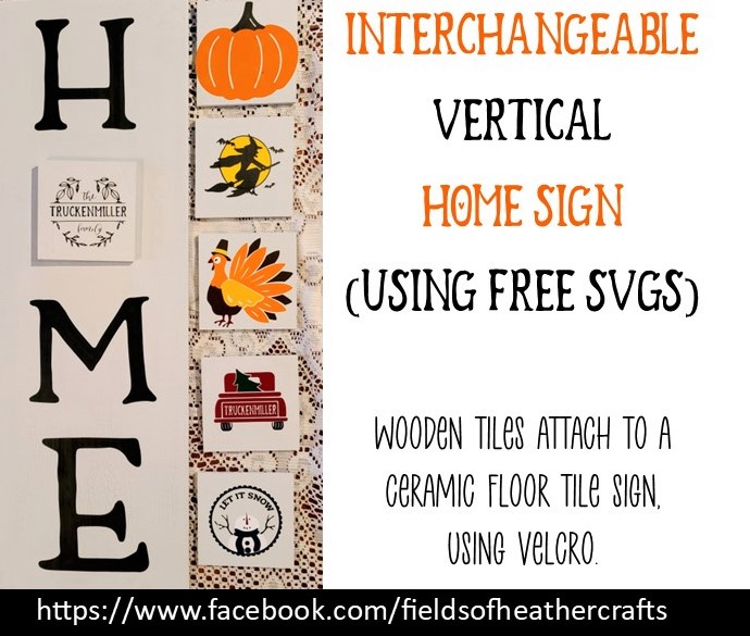 Welcome Porch Signs With Velcro Circles
